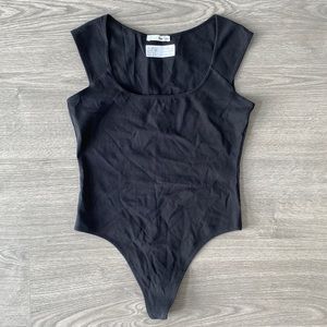 Oak + Fort Black Body Suit